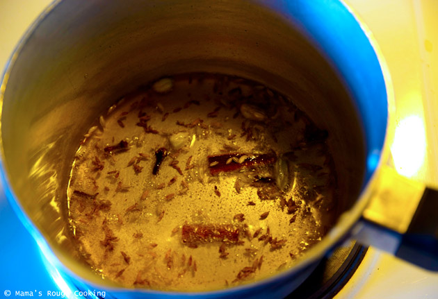 makhani-daal-spice-ghee-fry